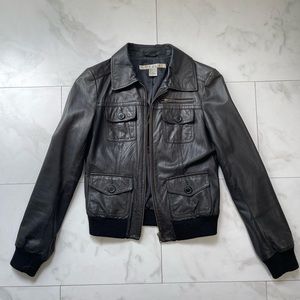 100% leather jacket